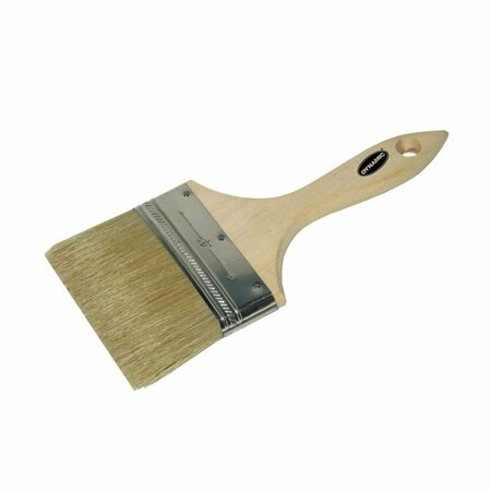 BEAUTYBLADE HB188110 4 in. Commander Flat Polyester Brush BE3570433